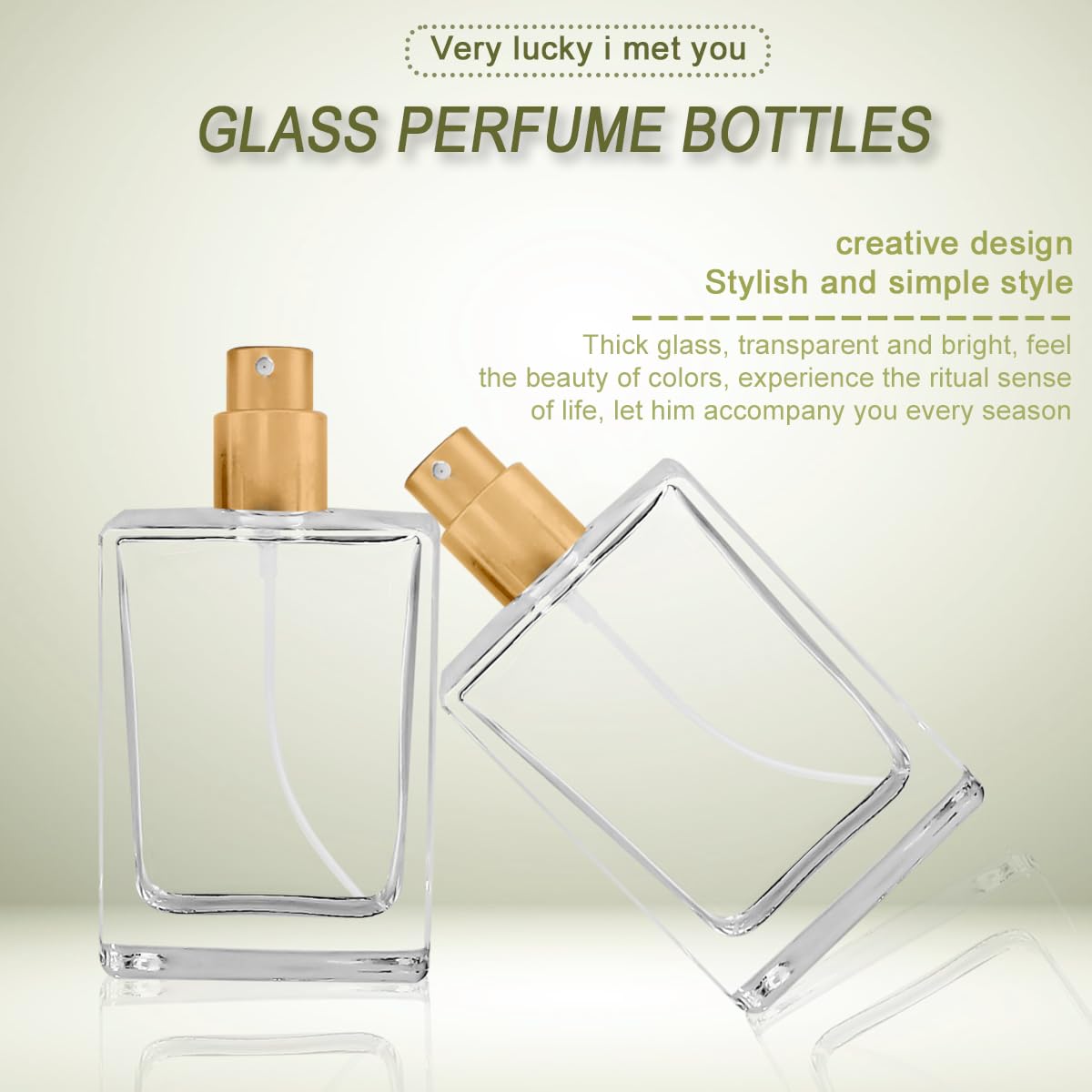 30ml Glass Perfume Bottles With Atomizer Spray - Image 4