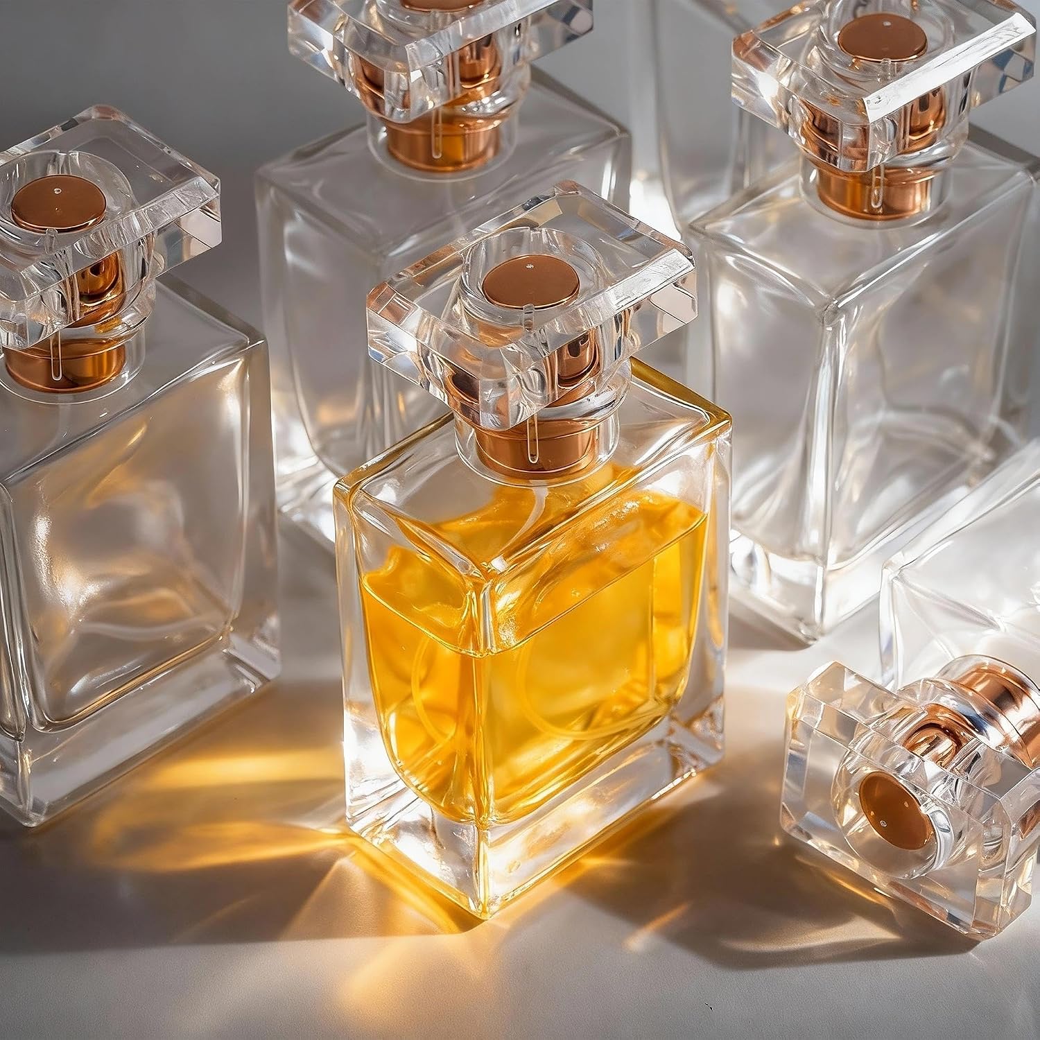 50ml Clear Perfume Bottles With Atomizer Spray - Image 4