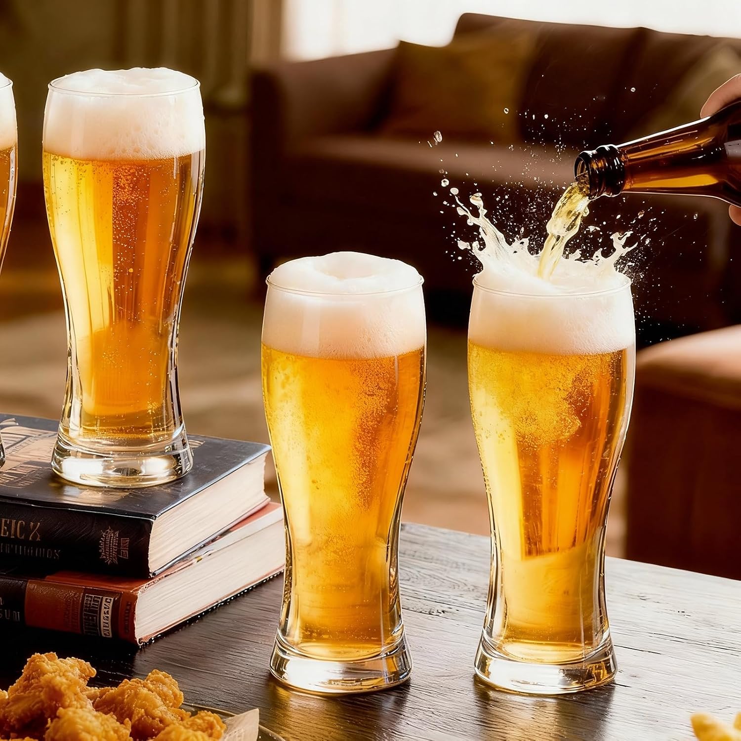 16oz Classics Drinking Beer Pint Beer Glasses Mug - Image 5